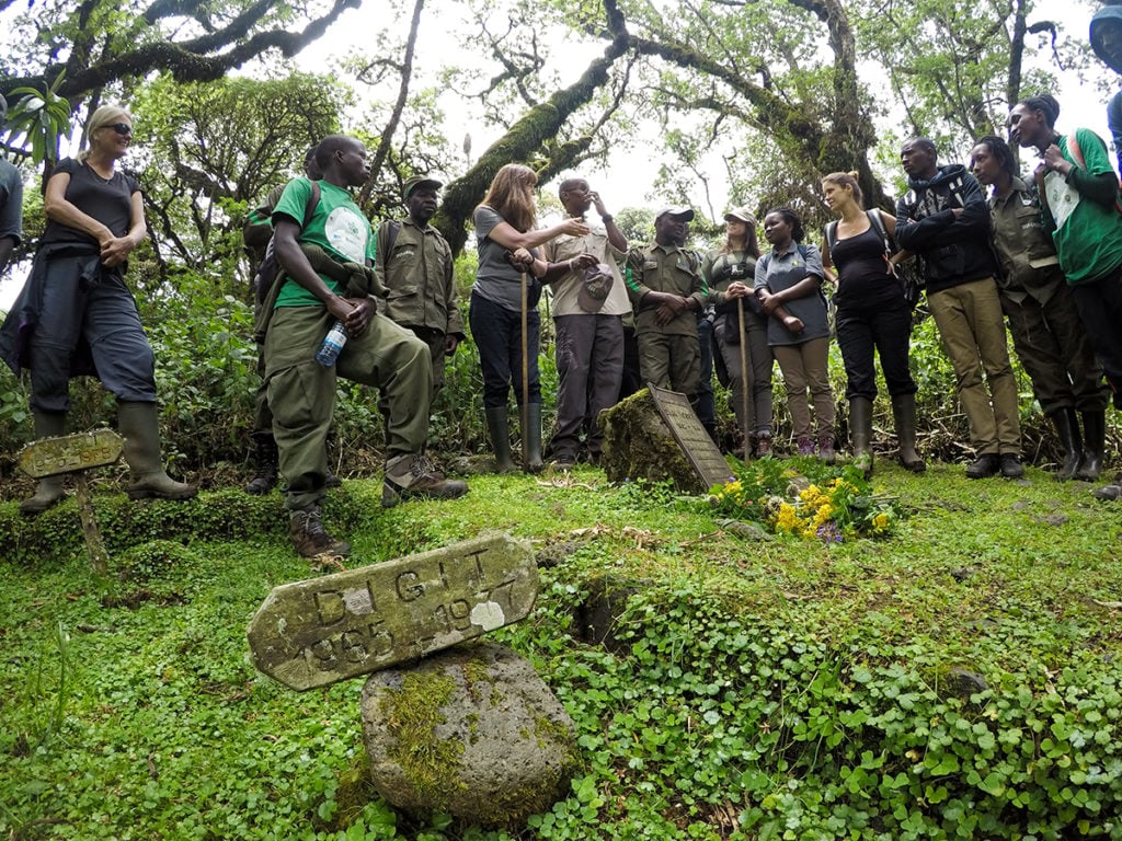 Hiking to the Tombs of Dian Fossey