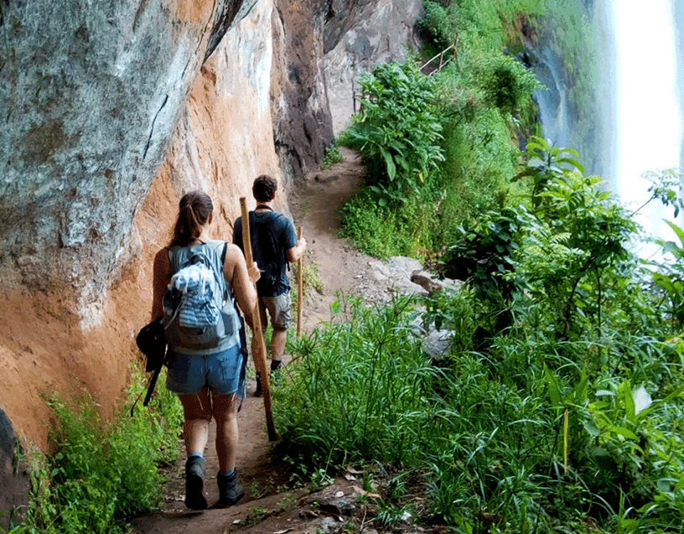 Hike to Sipi Falls