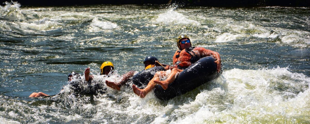 Tubing the River Nile