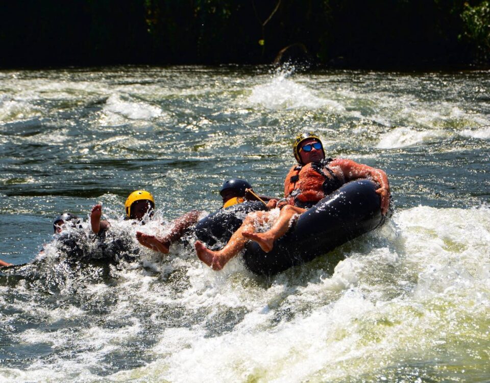Tubing the River Nile