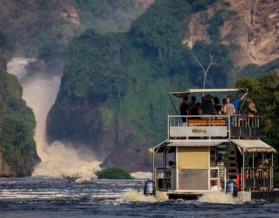 Boat Cruise to the Bottom of Murchison Falls